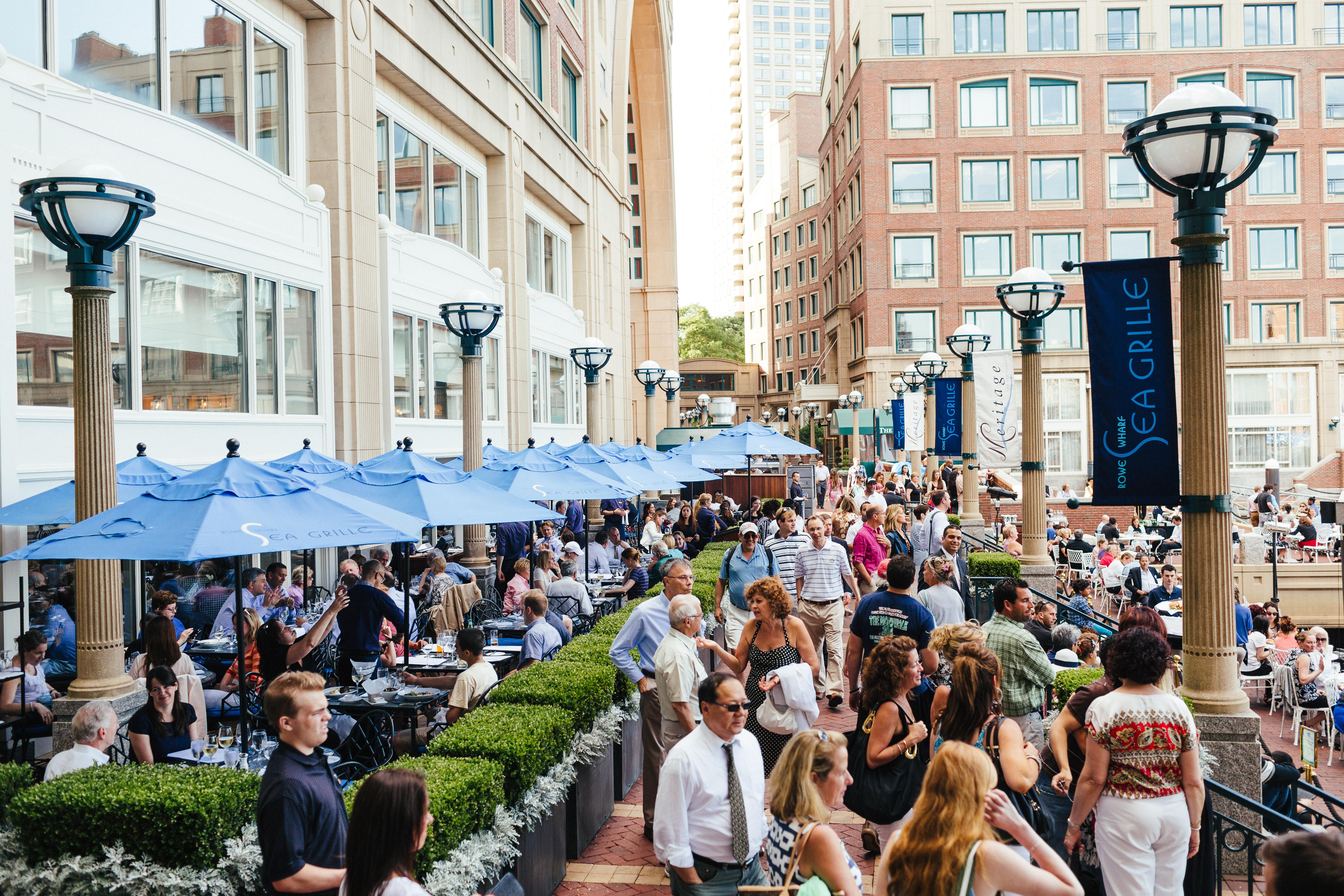 Boston Harbor Hotel, United States — Boston Harbor Hotel - From outdoor terrace dining and summer nights filled with live music, to the chic yet casual dining room bursting with imaginative food and cocktails year-round, Rowes Wharf Sea Grille is one of t