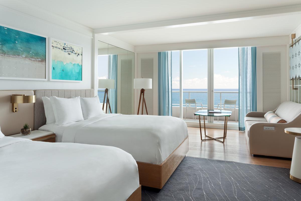Oceanfront Double Bedded Room