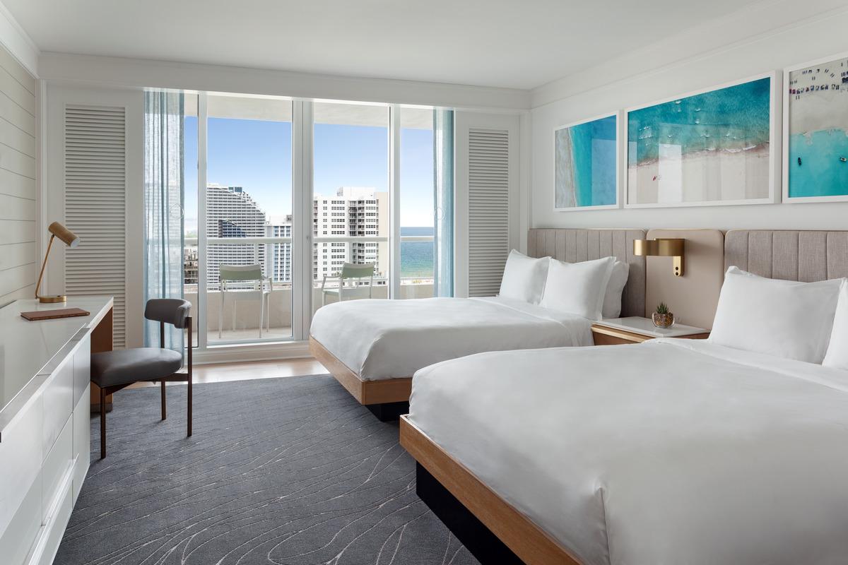 Partial Ocean View Double Bedded Room