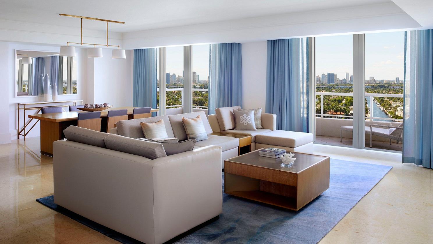 Three-Bedroom Intracoastal View Residential Suite