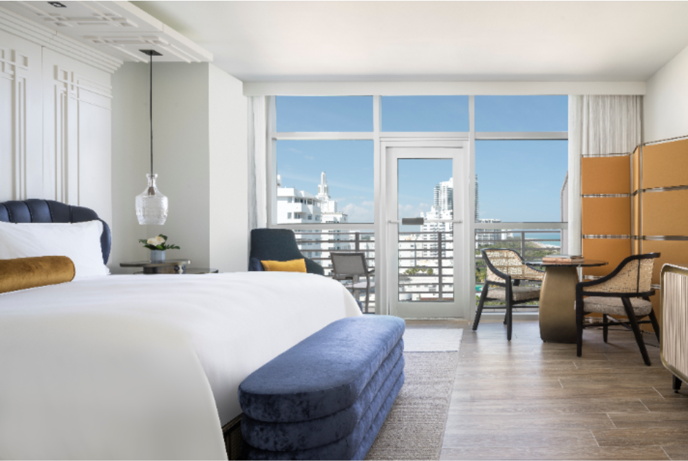 Partial Ocean View Guestroom, 1 King