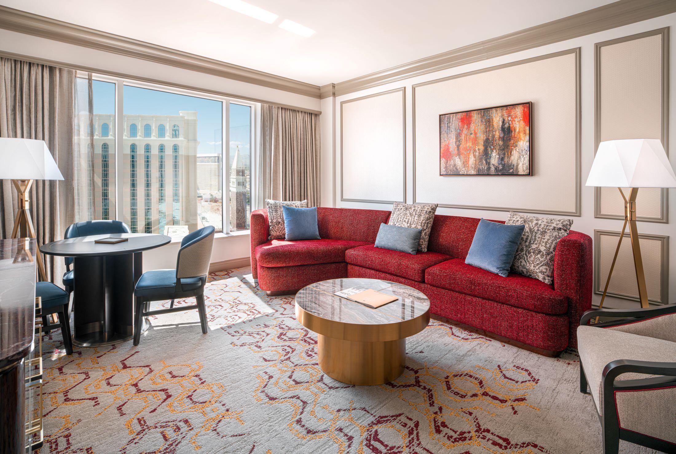 The Venetian Newly Remodeled Prestige Luxury Two Queen Suite