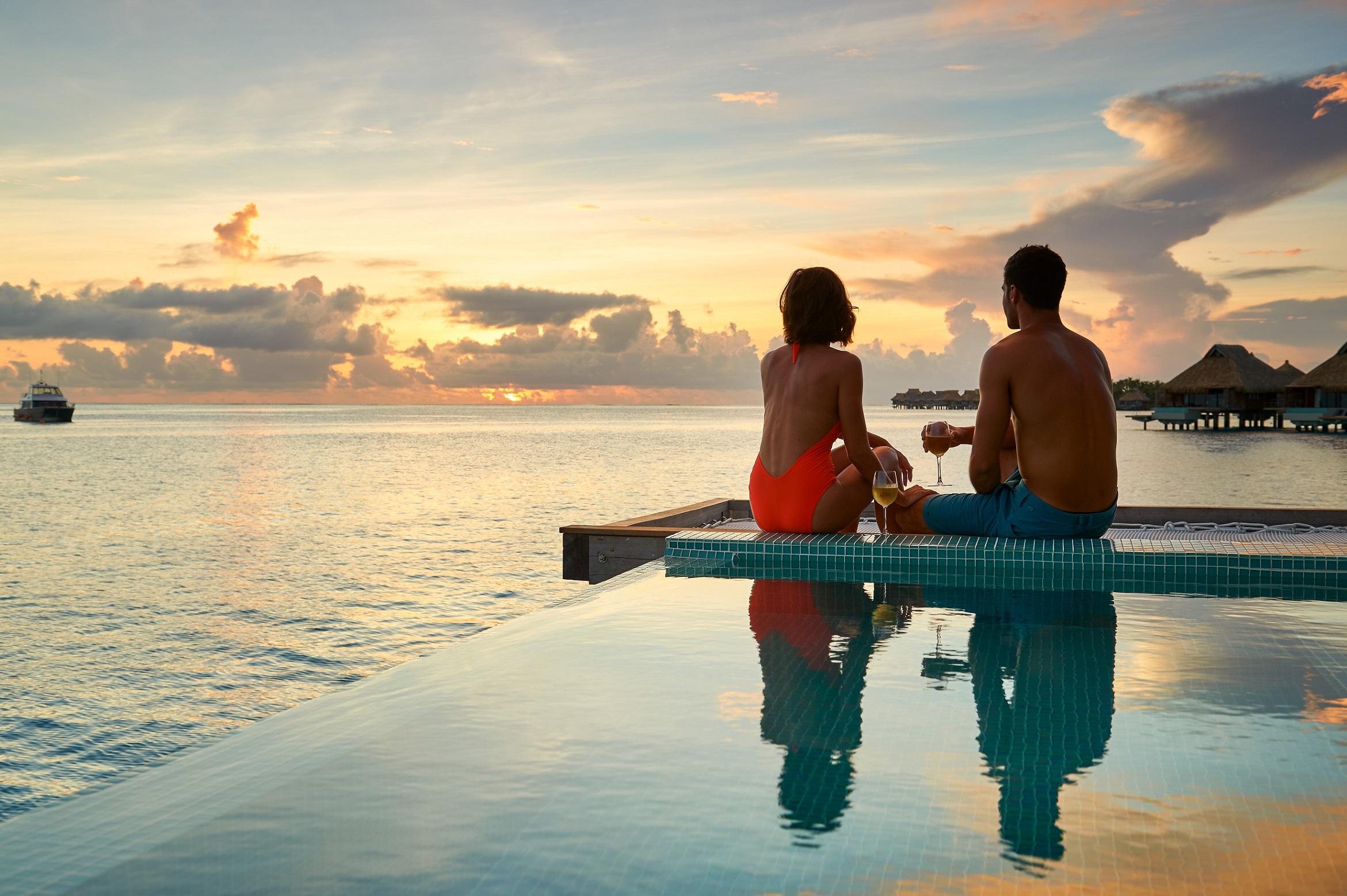 Sunset View Overwater Pool Villa