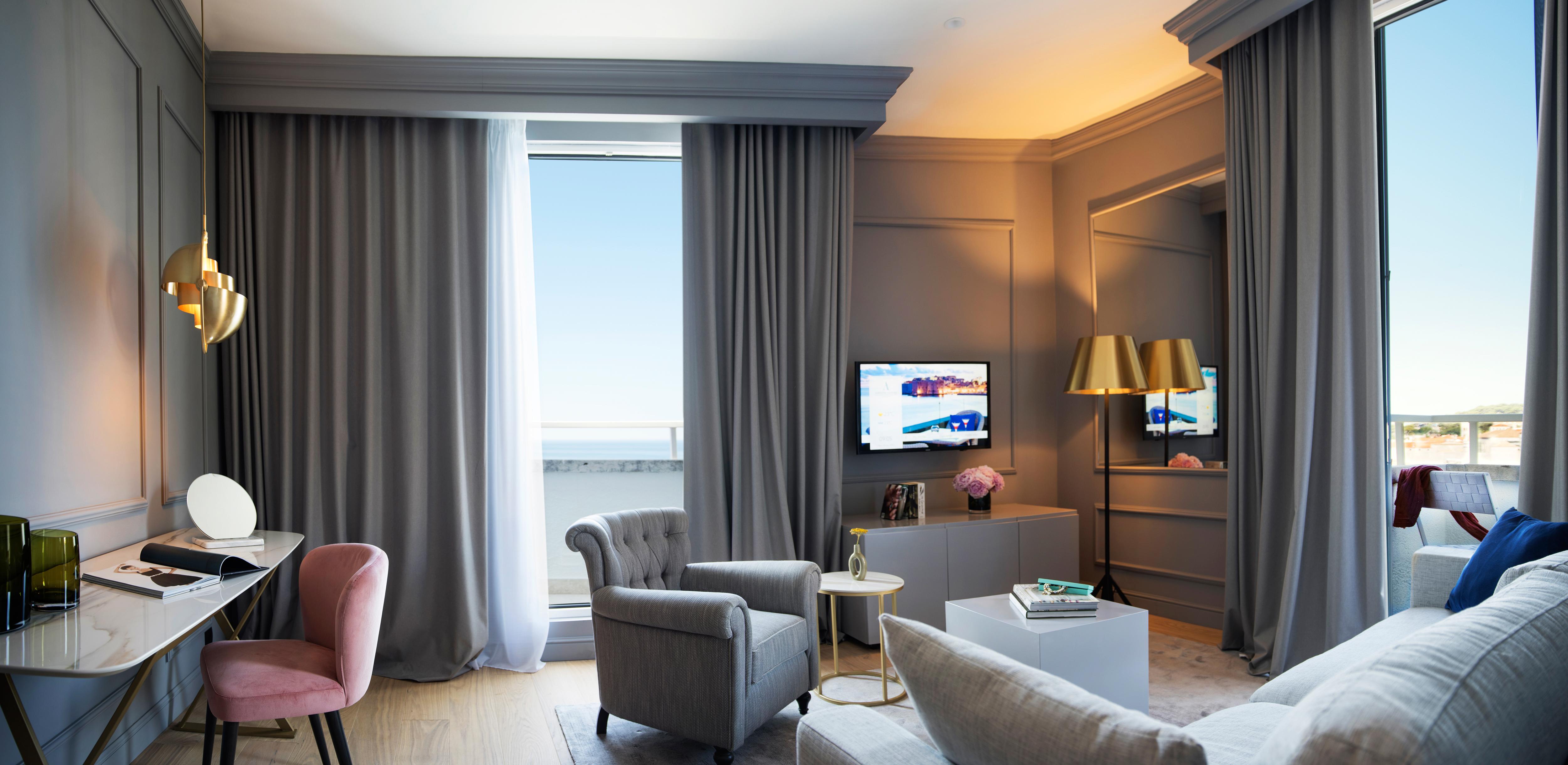Villa Odak Executive Suite with sea view and balcony