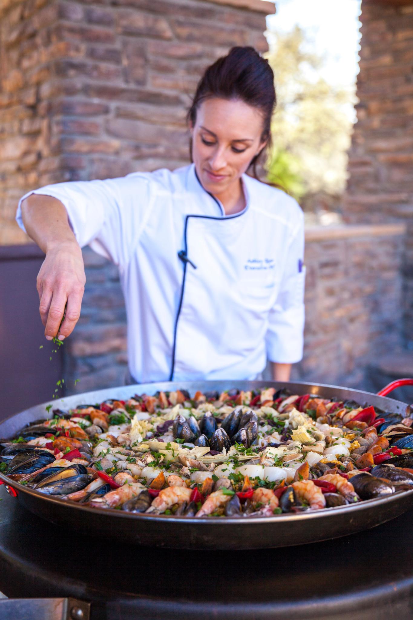 Canyon Ranch - Arizona, United States — Canyon Ranch - Arizona - Paella Night at the Double U Cafe