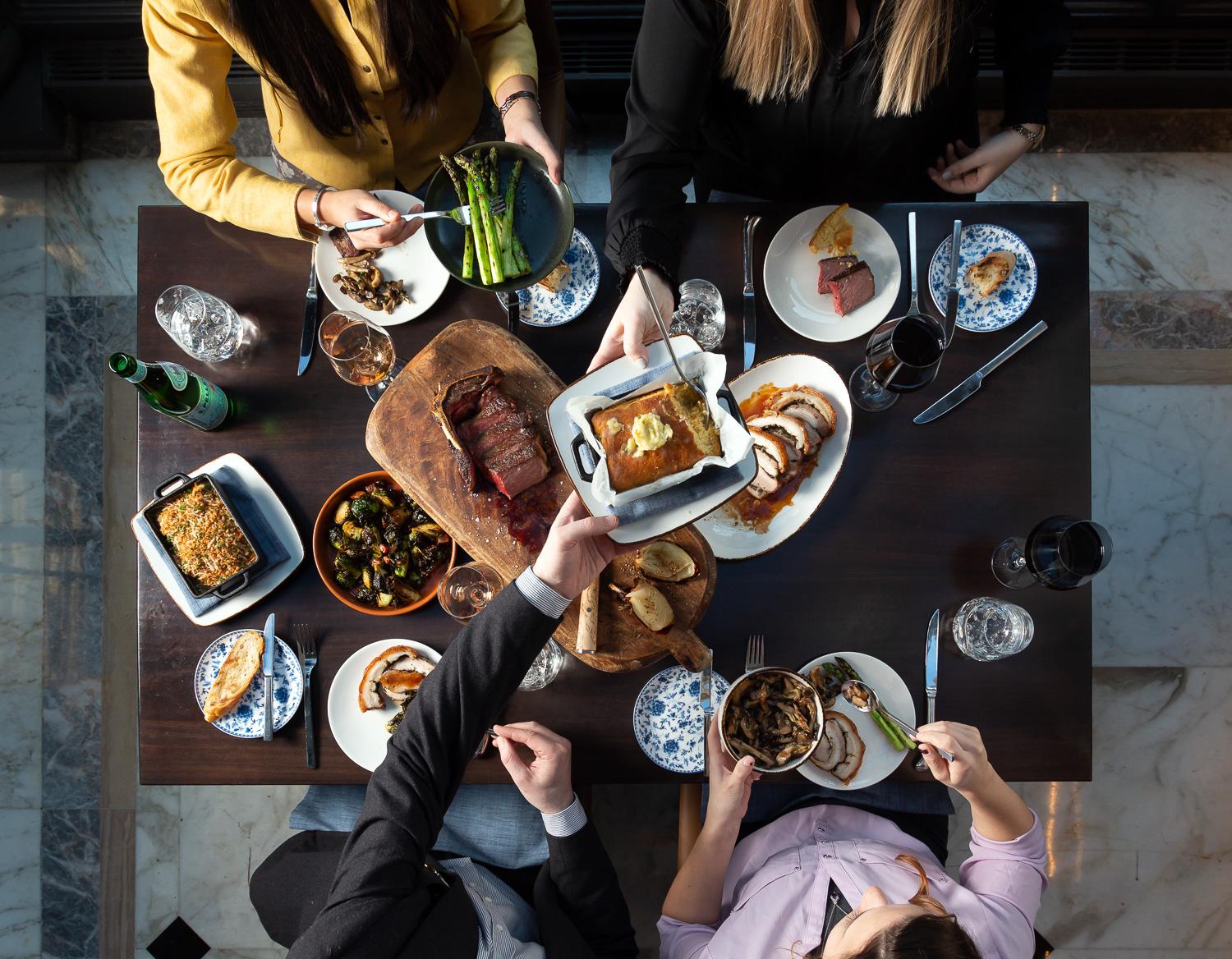 Fairmont Washington, D.C., Georgetown, United States — Fairmont Washington, D.C., Georgetown - Family Style Dinning