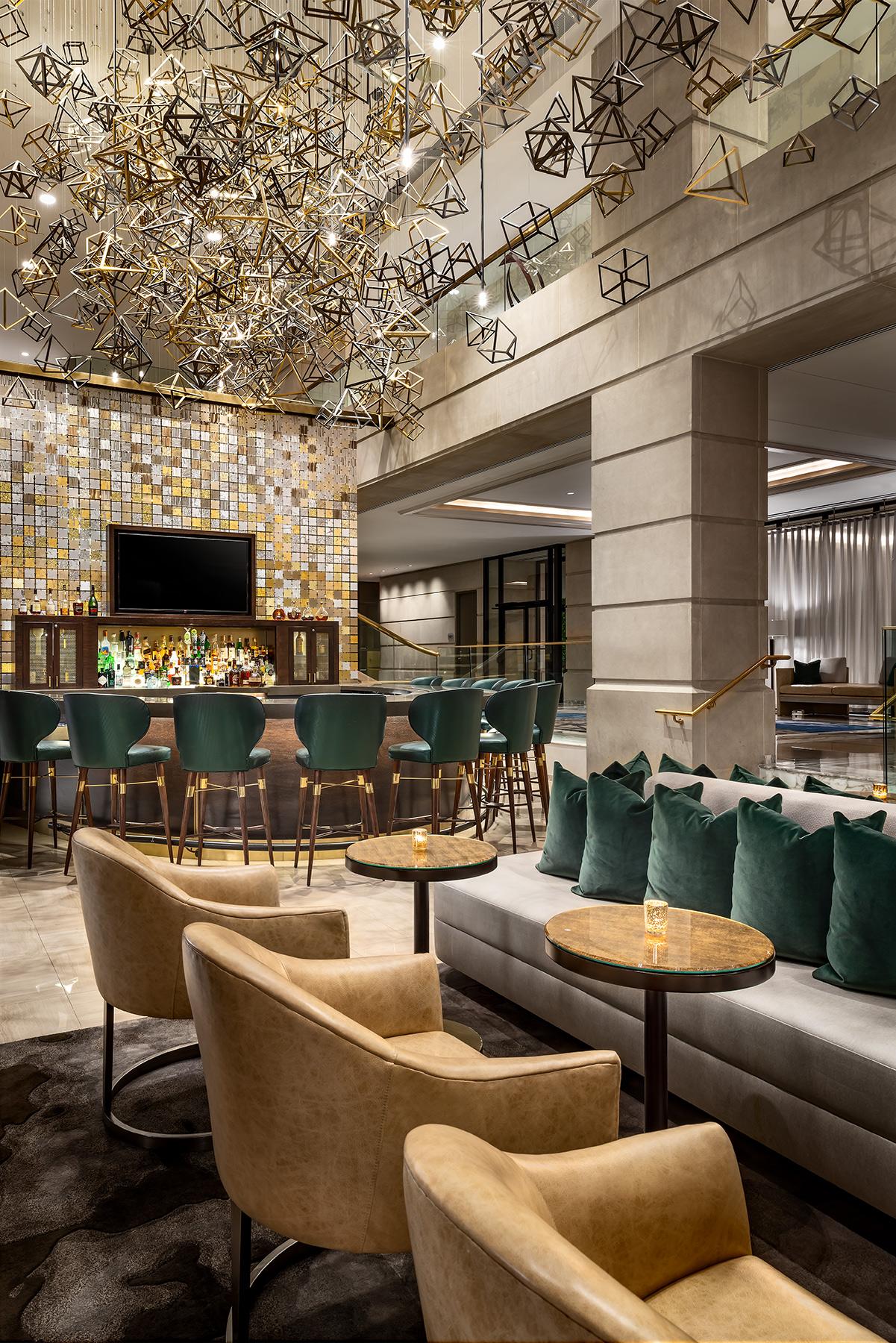 Fairmont Washington, D.C., Georgetown, United States — Fairmont Washington, D.C., Georgetown - Lobby Bar at Night