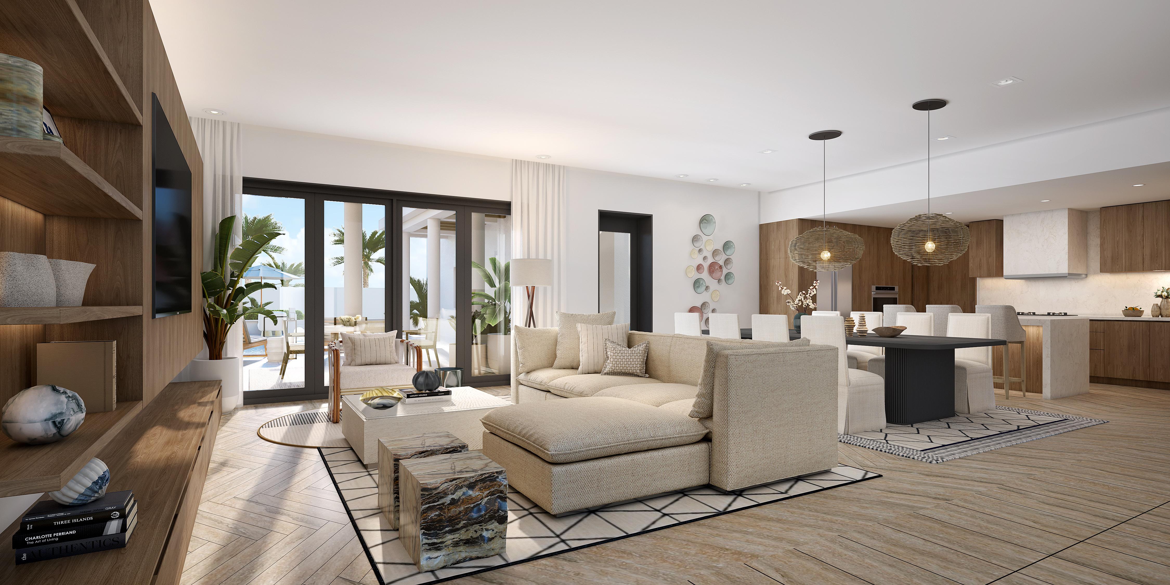Three Bedroom Garden Villa