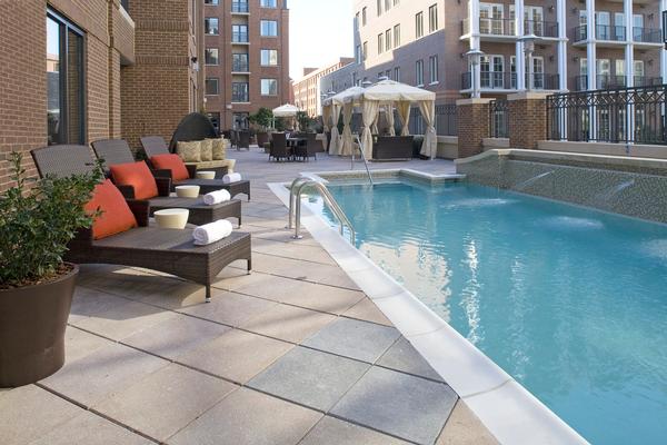 Andaz Savannah, United States — Andaz Savannah - Relax, swim and socialize at the Terrace Pool. Enjoy a refreshing dip in the sparkling outdoor pool on the second-floor terrace overlooking the Savannah cityscape. Lounge in private cabanas and intimate sit