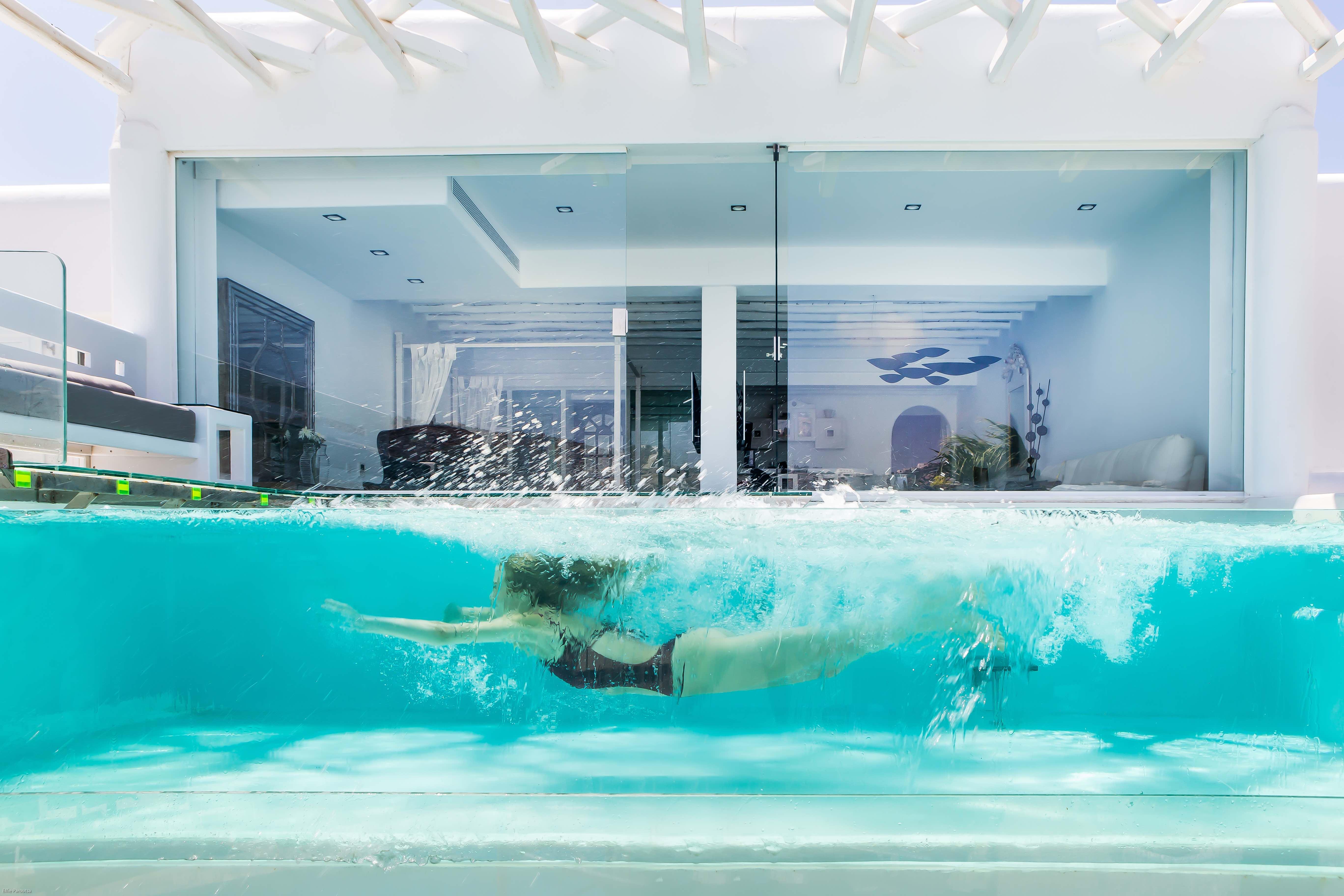 Signature Suite 130 with Private Glass Pool