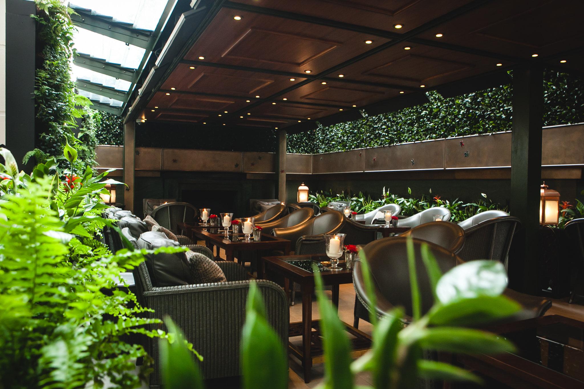 The Lanesborough, Oetker Hotels, England — The Lanesborough, Oetker Hotels - The Garden Room - Outdoor cigar lounge at The Lanesborough
