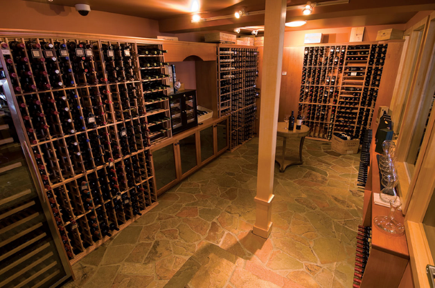 Sonora Resort, Canada — Sonora Resort - Wine Cellar