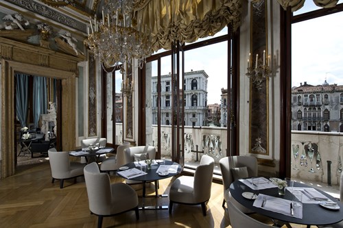 Aman Venice, Italy — Aman Venice - Piano Nobile Dining Room at Aman Venice.