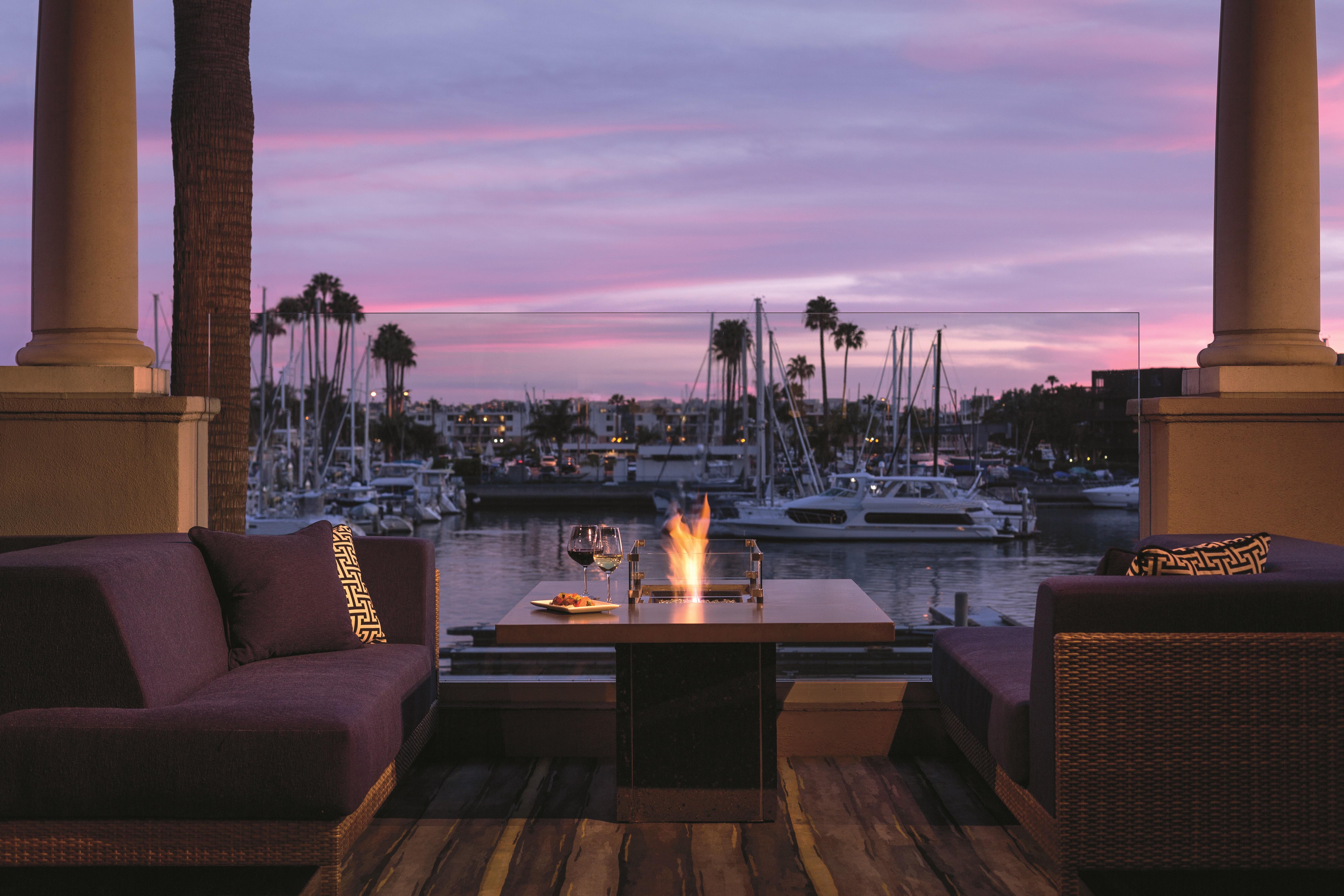The Ritz-Carlton, Marina del Rey, United States — The Ritz-Carlton, Marina del Rey - Cast & Plow Outdoor Patio