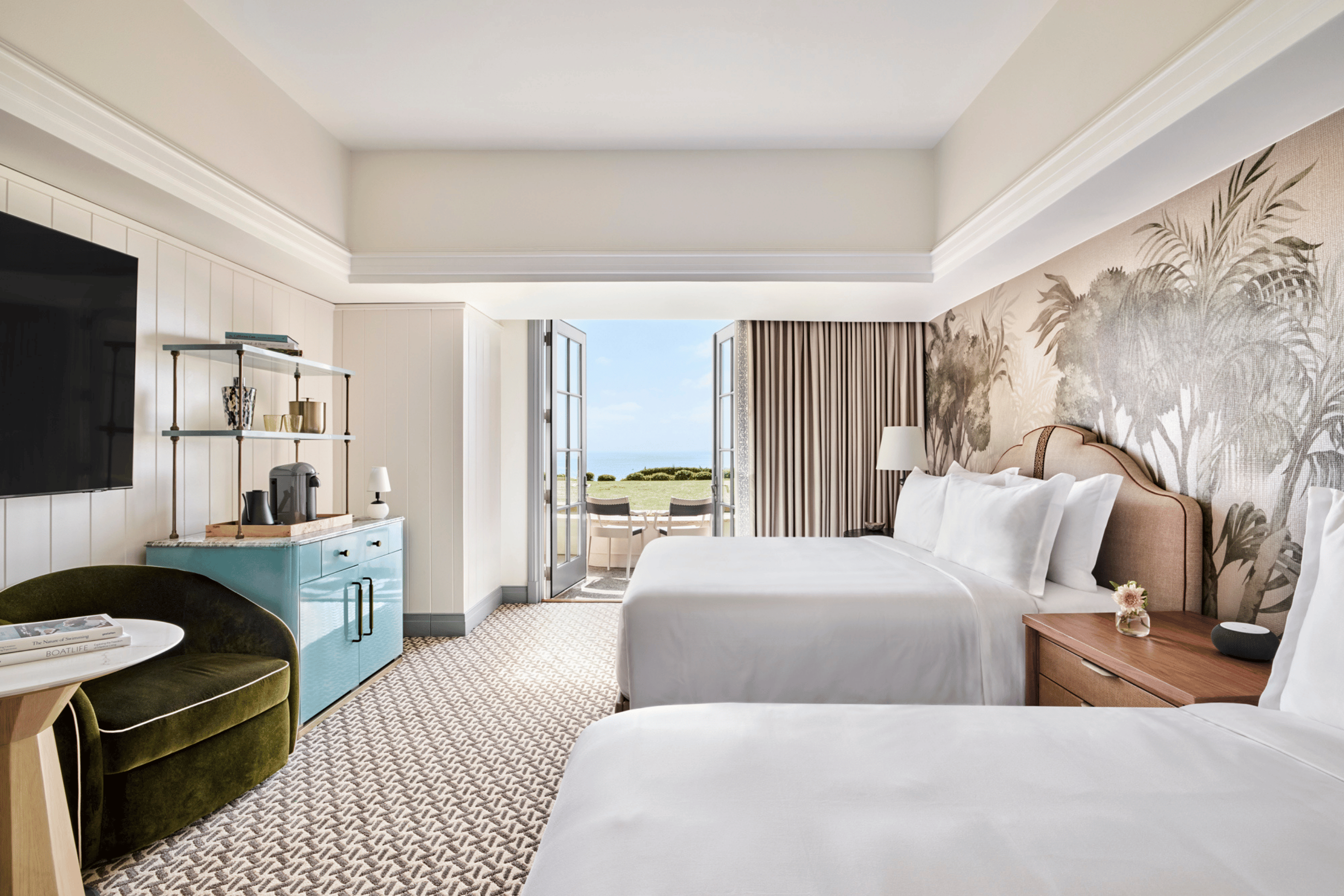 Ocean View Fireside Guestroom
