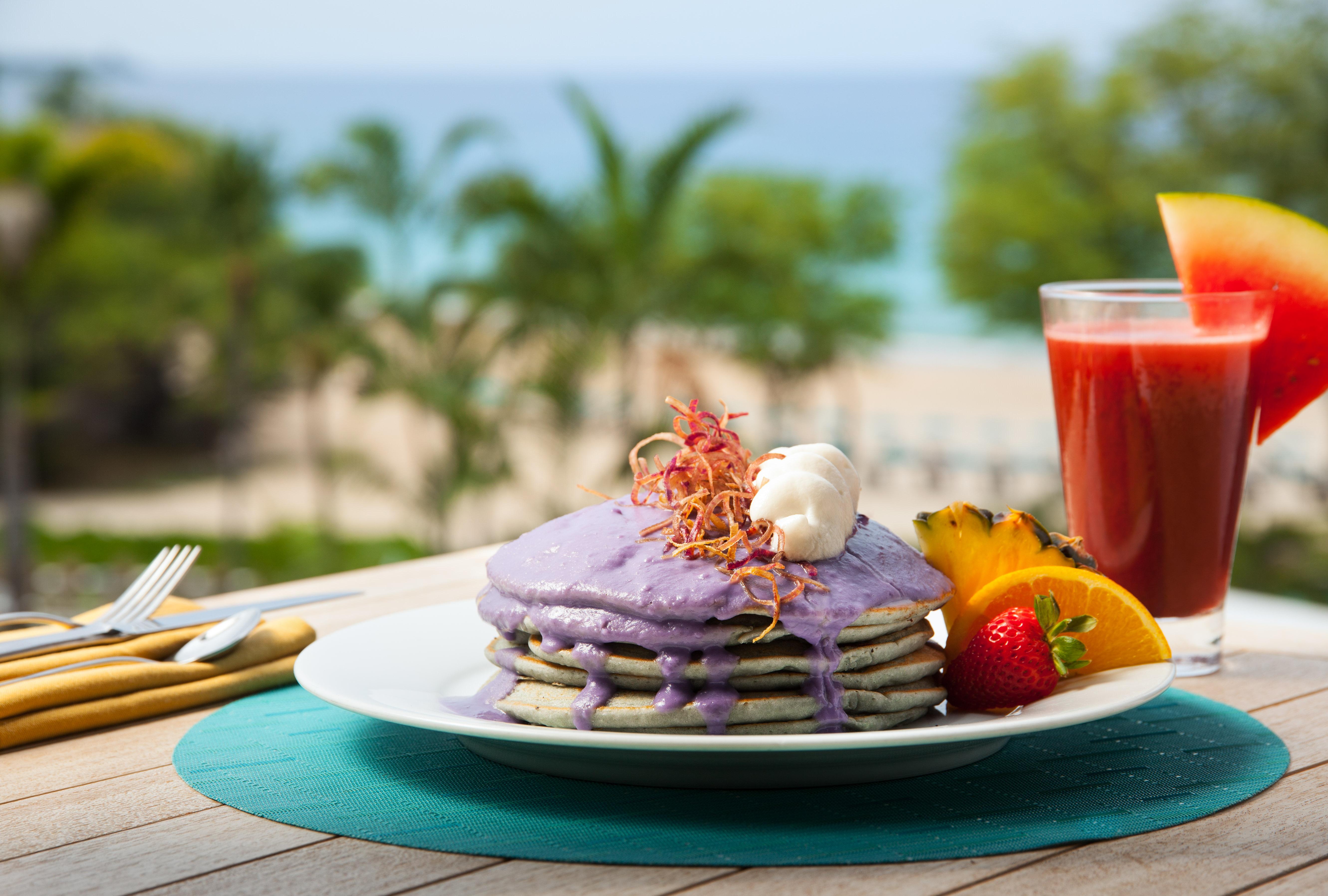 The Westin Hapuna Beach Resort, United States — The Westin Hapuna Beach Resort - Ikena Ube Pancakes