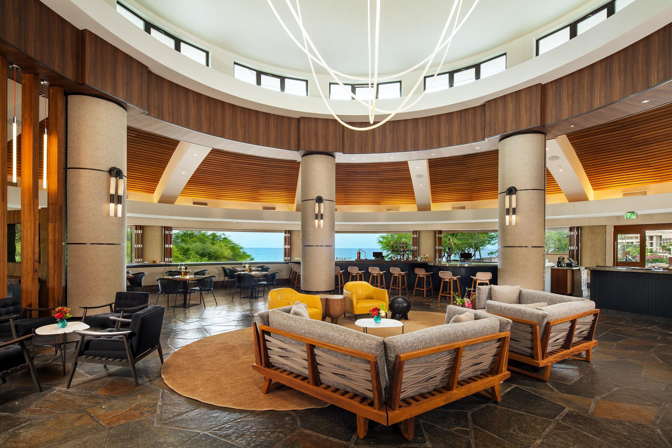 The Westin Hapuna Beach Resort, United States — The Westin Hapuna Beach Resort - Meridia Restaurant Interior lounge