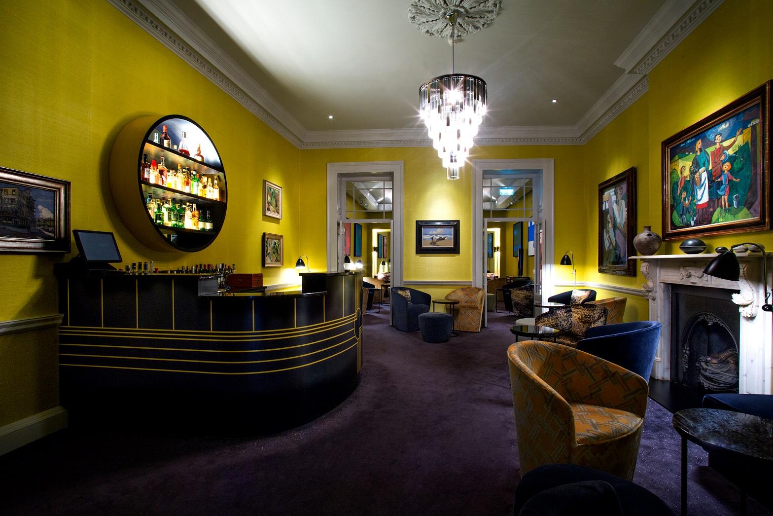 The Merrion Hotel, Ireland — The Merrion Hotel - Restuarant Patrick Guilbaud Reception Area