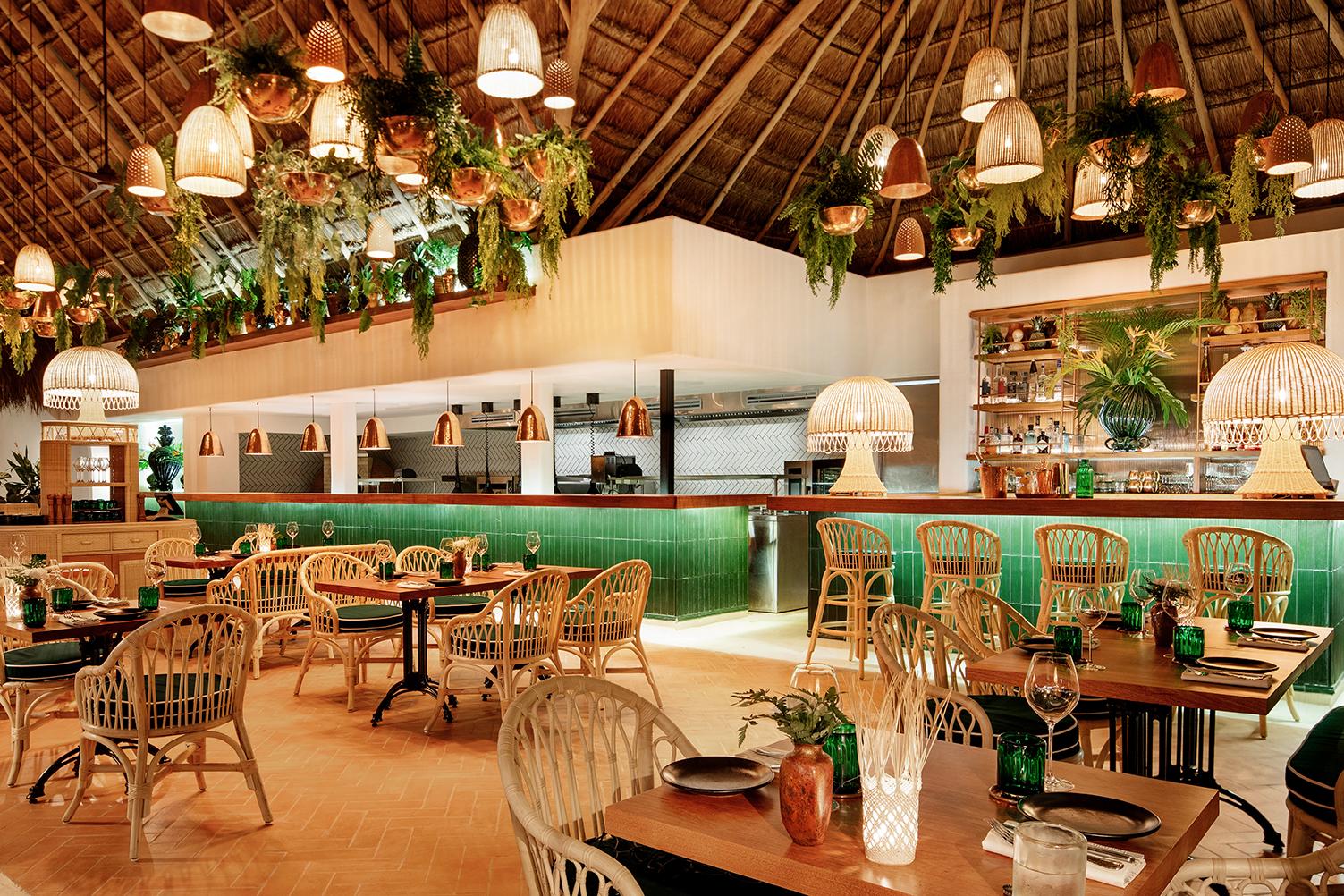 Hotel Esencia, Mexico — Hotel Esencia - Beefbar inside