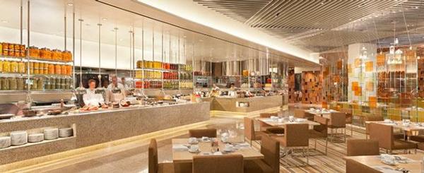 Caesars Palace, United States — Caesars Palace - Bacchanal Buffet - a buffet like no other! With 500 different items on the line and 12 chefs continually stationed behind the line, the choices are beyond belief. From Crab Legs, to Oysters on the half shel