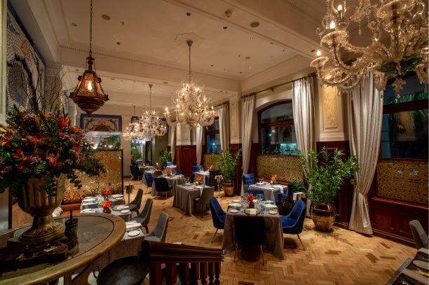 Taj Cape Town, South Africa — Taj Cape Town - Bombay Brasserie the Indian fine dining restaurant