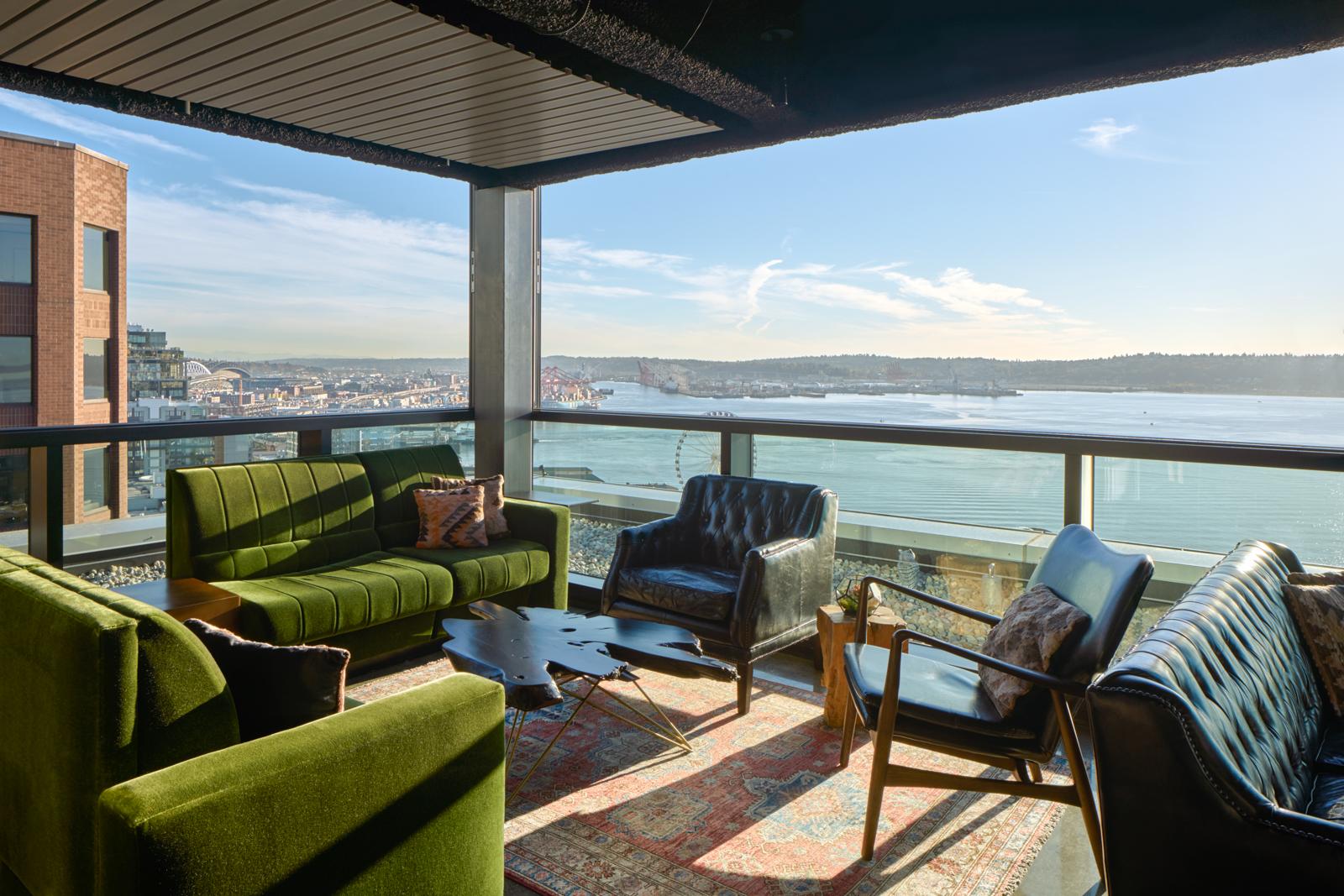 Thompson Seattle, United States — Thompson Seattle - The Nest Rooftop View