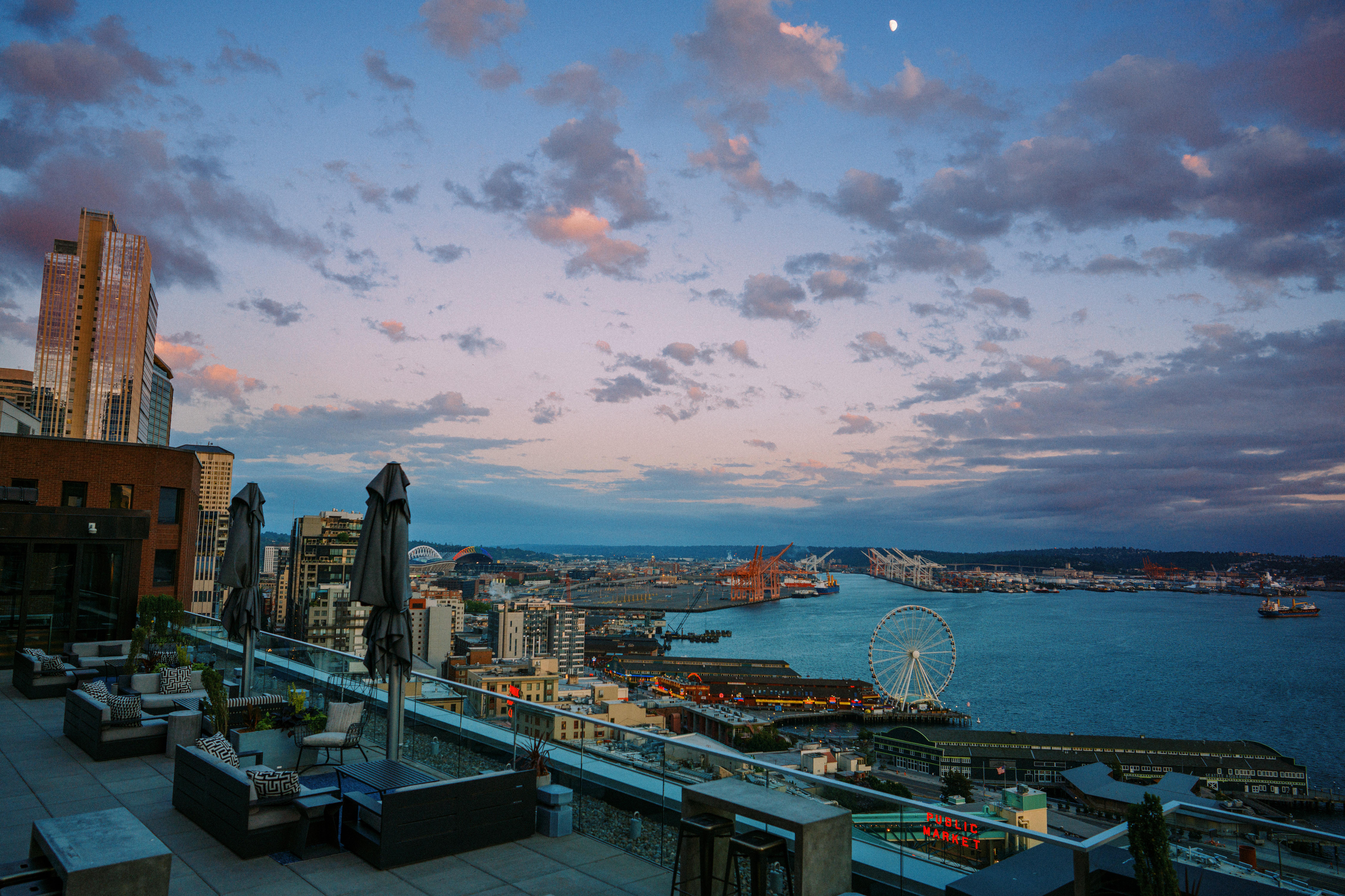 Thompson Seattle, United States — Thompson Seattle - The Nest - view of Pike Place Market