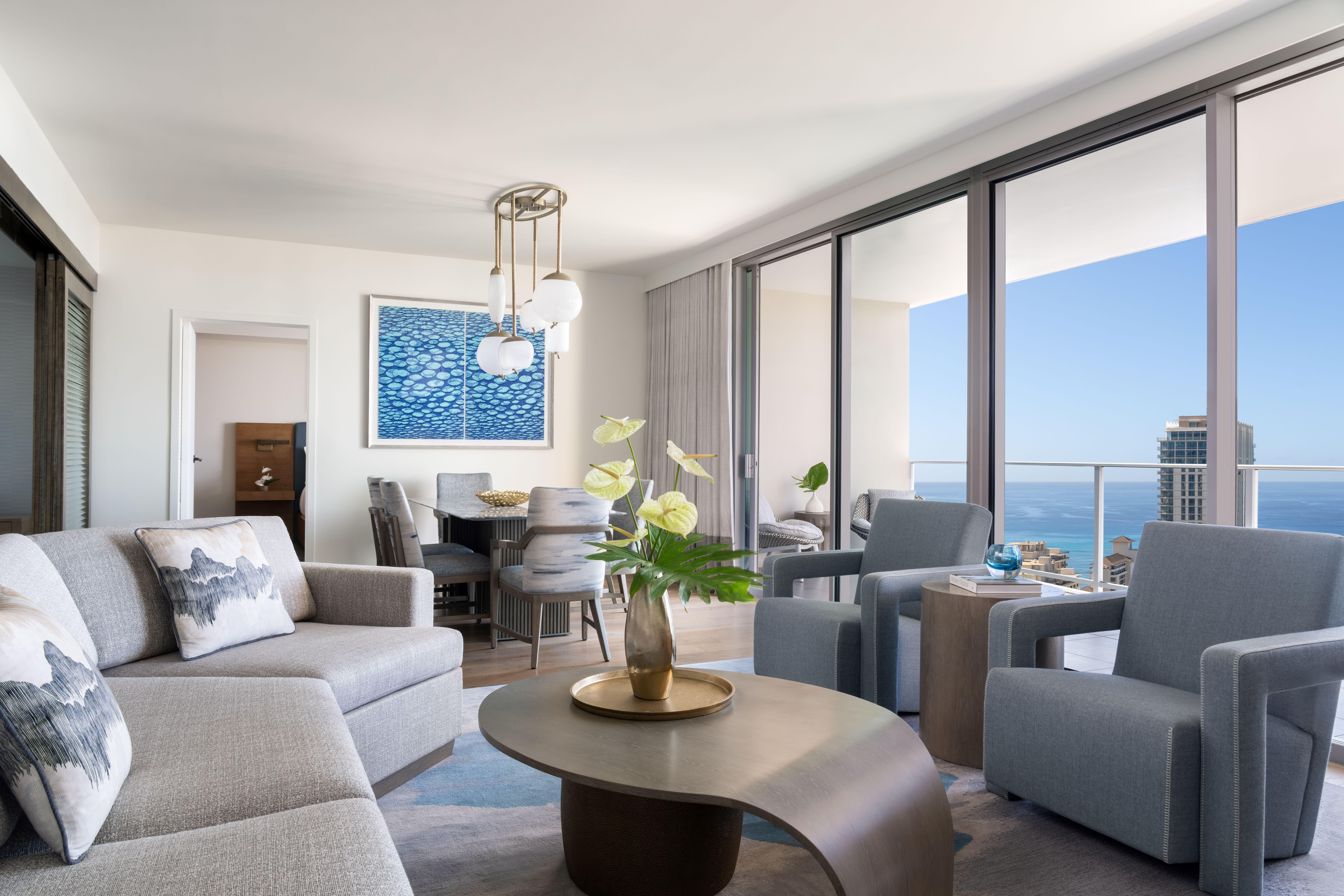Premier Ocean View, Two Bedroom Suite, 1262 sq. ft.