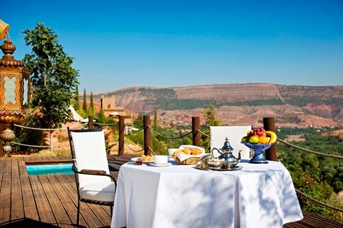 Kasbah Tamadot - Sir Richard Branson's Moroccan Retreat, Morocco — Kasbah Tamadot - Sir Richard Branson's Moroccan Retreat - Kasbah Tamadot Private Breakfast